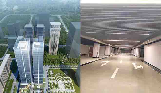 項目快訊|項目回顧：通道金剛砂固化 ＋ 車位環(huán)氧超耐磨，OCC 奧德國際大廈 3 萬㎡地坪工程實錄